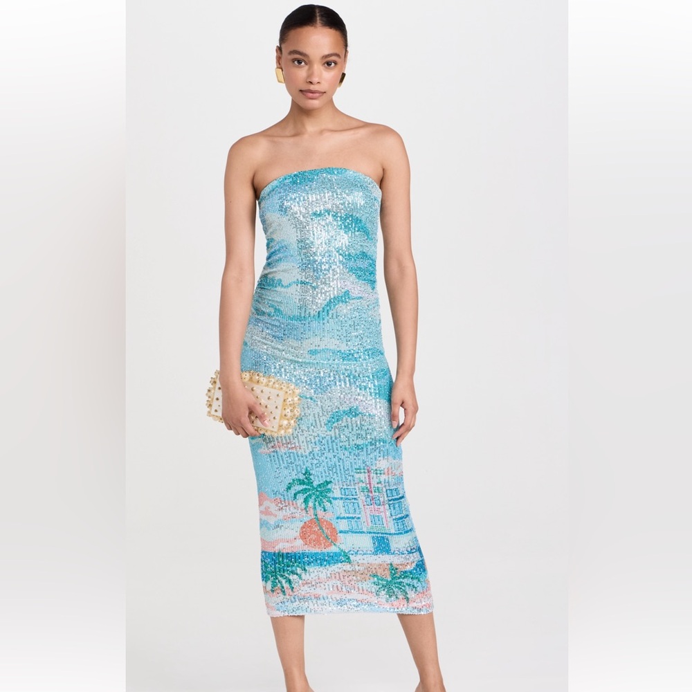 Le Superbe ocean front walk tubedress